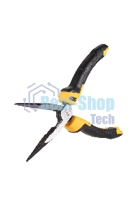 Удлиненные плоскогубцы Deli DL2108Z 200мм, сталь CrV, прорезиненная двухкомпонентная ручка