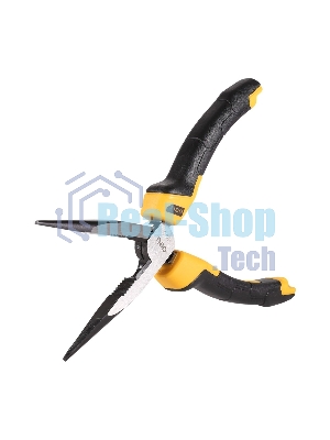 Удлиненные плоскогубцы Deli DL2108Z 200мм, сталь CrV, прорезиненная двухкомпонентная ручка