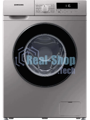 Стиральная машина Samsung WW80T3040BS/LP серебристый, загрузка фронтальная 8 кг, 1400 об/мин, класс: A