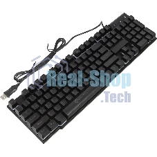 Клавиатура проводная Oklick 780G SLAYER, USB, черный