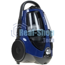 Пылесос Samsung VCC8836V36/XEV синий/черный, 430/2200 Вт, уборка сухая, пылесборник контейнер 2 л