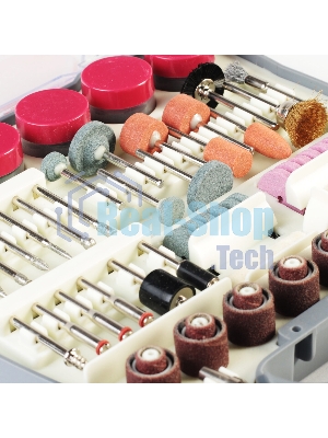 Набор насадок для граверов ПОБЕДА ПНГ-189, 189 предметов