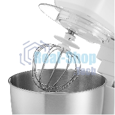 Миксер планетарный Delta LUX DE-7900Р белый с серым: 1000 Вт,чаша из нерж.стали-3,5л (2)