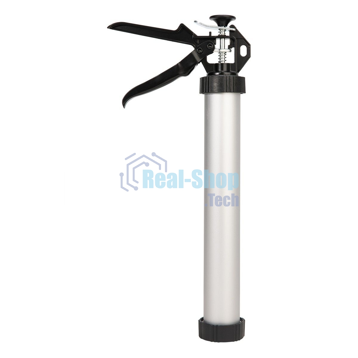 Пистолет для герметика Deli DL2380 Размер: 15 дюймов/380 мм. Сталь А3 + алюминий. Угол поворота 360.