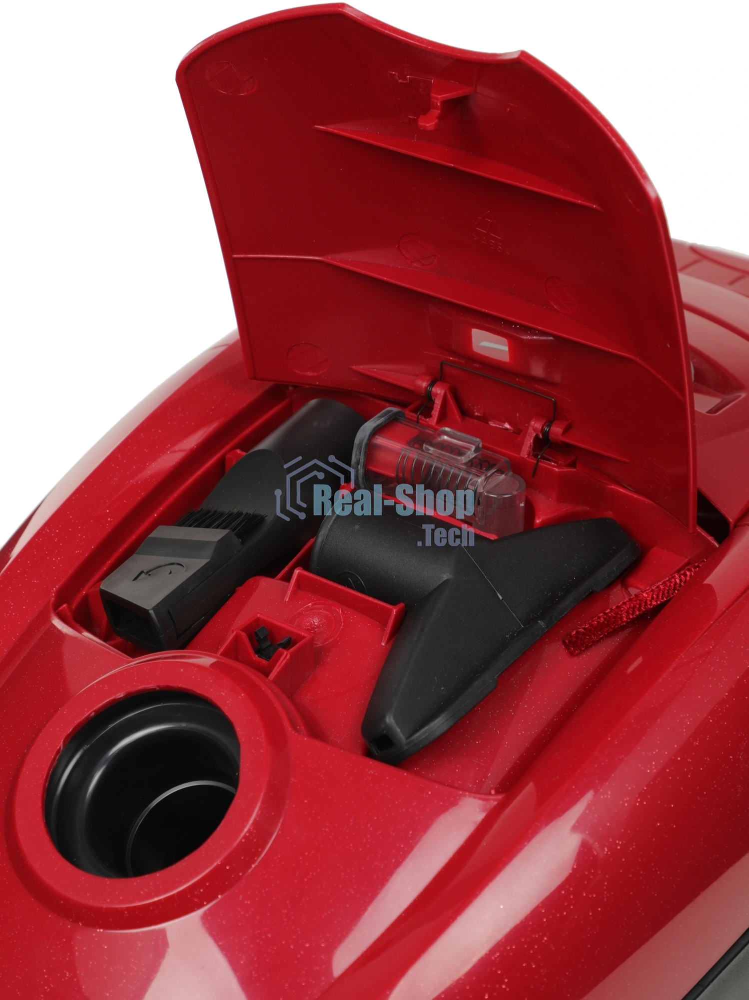Пылесос Vitek VT-1820 красный/черный, 400/2200 Вт, уборка сухая, пылесборник мешок 4 л