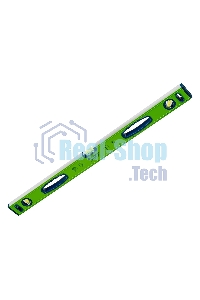 Уровень Сибртех алюминиевый УСМ-0,5-800, фрезерованный, 3 глазка, магнитный, рукоятки, 800 мм