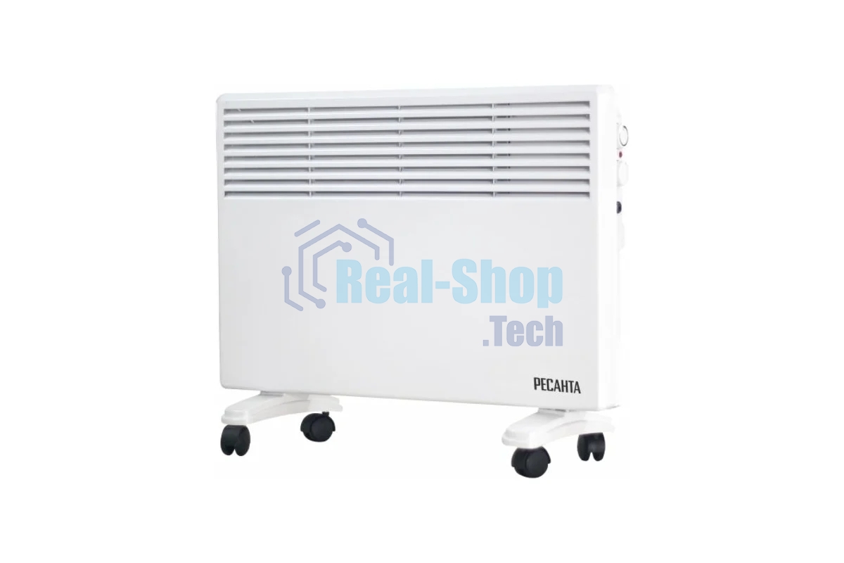 Конвектор Ресанта ОК-1500 белый, 1500 Вт, 20 м2, термостат