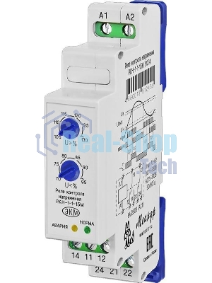 Реле контроля однофазного напряжения РКН-1М-15 УХЛ4 Меандр A8302-16937411