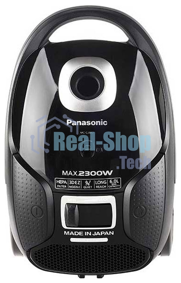 Пылесос Panasonic MC-CJ917K черный, 2300 Вт, уборка сухая, пылесборник мешок 6 л