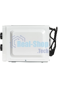 Микроволновая печь JVC JK-MW121M белый, 20 л, 700 Вт, переключатели - поворотный механизм