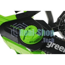 Цепная пила аккумуляторная GreenWorks G24CS25K4, 24V, 25 см, c АКБ 4А·ч и ЗУ (2007707UB)