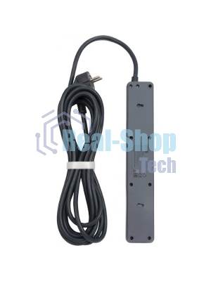 Сетевой фильтр Powercom SP-01 USB2A1CW 3,0М 3.0 м, 4 розетки, белый/серый, коробка