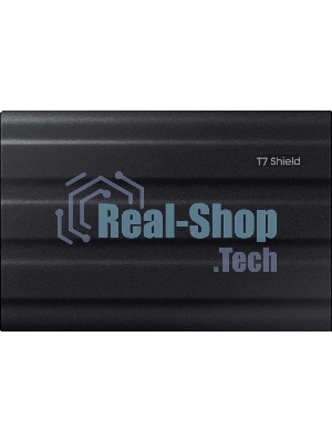 Внешний SSD Samsung T7 Shield, 4TB, USB 3.2 Gen 2 Type-C, R/W 1050/1000, черный
