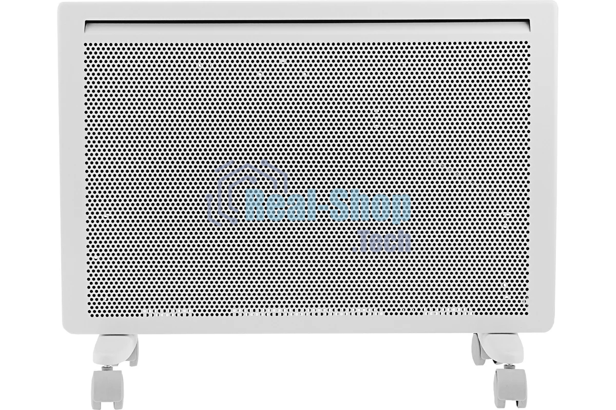 Конвектор гибридный Denzel HybridX-1500 белый, 1500 Вт, 25 м2, термостат, дисплей