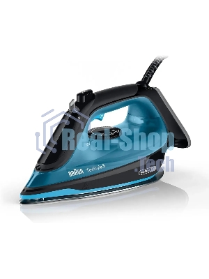 Утюг BRAUN SI5256BL синий/черный, 2600 Вт, 50 г/мин, 210 г/мин, 300 мл
