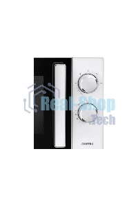 Микроволновая печь Centek CT-1560 белый, 20 л, 700 Вт, переключатели - поворотный механизм