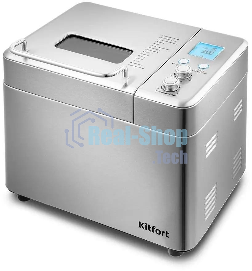 Хлебопечка KitFort КТ-304, нержавеющая сталь