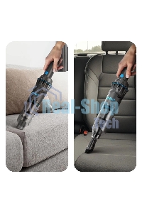 Пылесос ручной Kitfort КТ-5538 120Вт серый/голубой