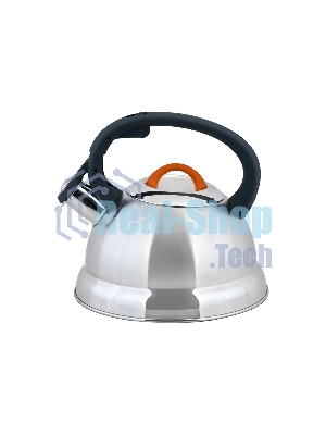 Чайник для плиты LEONORD Freundlich-3001QS из нержавеющей стали со свистком, 2,3л (в уп. 6 шт)