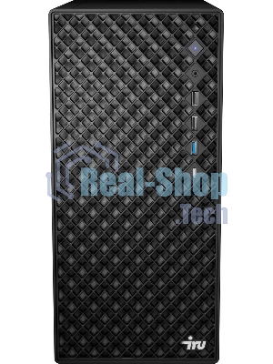 Компьютер IRU Tactio 520B6SB MT Ryzen 5 8600G (4.3) 16Gb SSD 512Gb RGr FreeDOS 2.5xGbitEth 450W черный (RUS) (2116631)