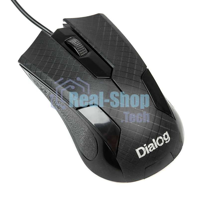 Мышь проводная Dialog Pointer MOP-08U черный, 800 dpi, USB, кнопки - 3