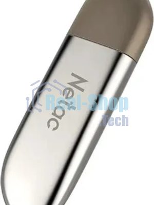 Флешка USB Netac U352 (NT03U352N-064G-32PN), 64Gb, USB 3.0, R/W 110/50, серебристый