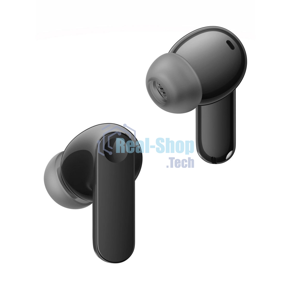 Наушники TWS Realme Buds T500 Pro черный, внутриканальные, Bluetooth, активное шумоподавление, до 56 ч