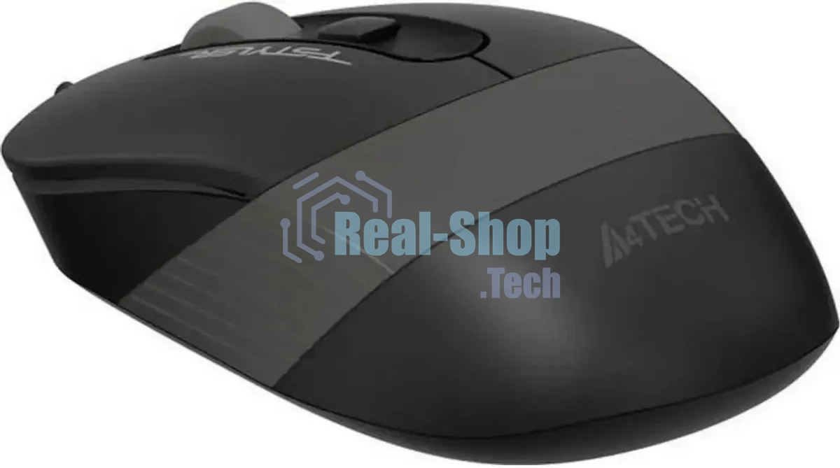 Мышь проводная A4Tech Fstyler FM10S черный/серый, 1600 dpi, USB, кнопки - 4