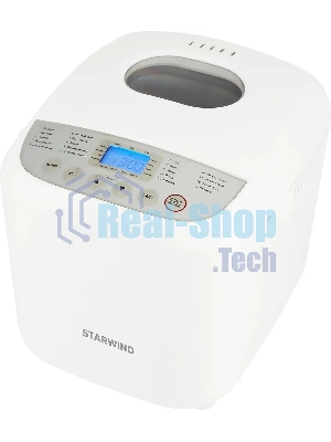 Хлебопечка Starwind SBM2085 600Вт белый/серебристый