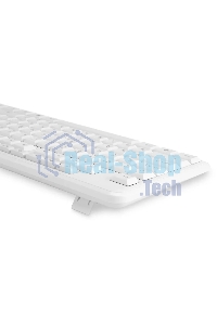 Клавиатура проводная Oklick 305M (1875227), USB, белый