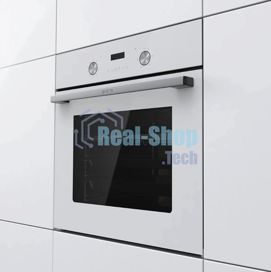 Духовой шкаф электрический встраиваемый Gorenje BO6737E03NWG белый