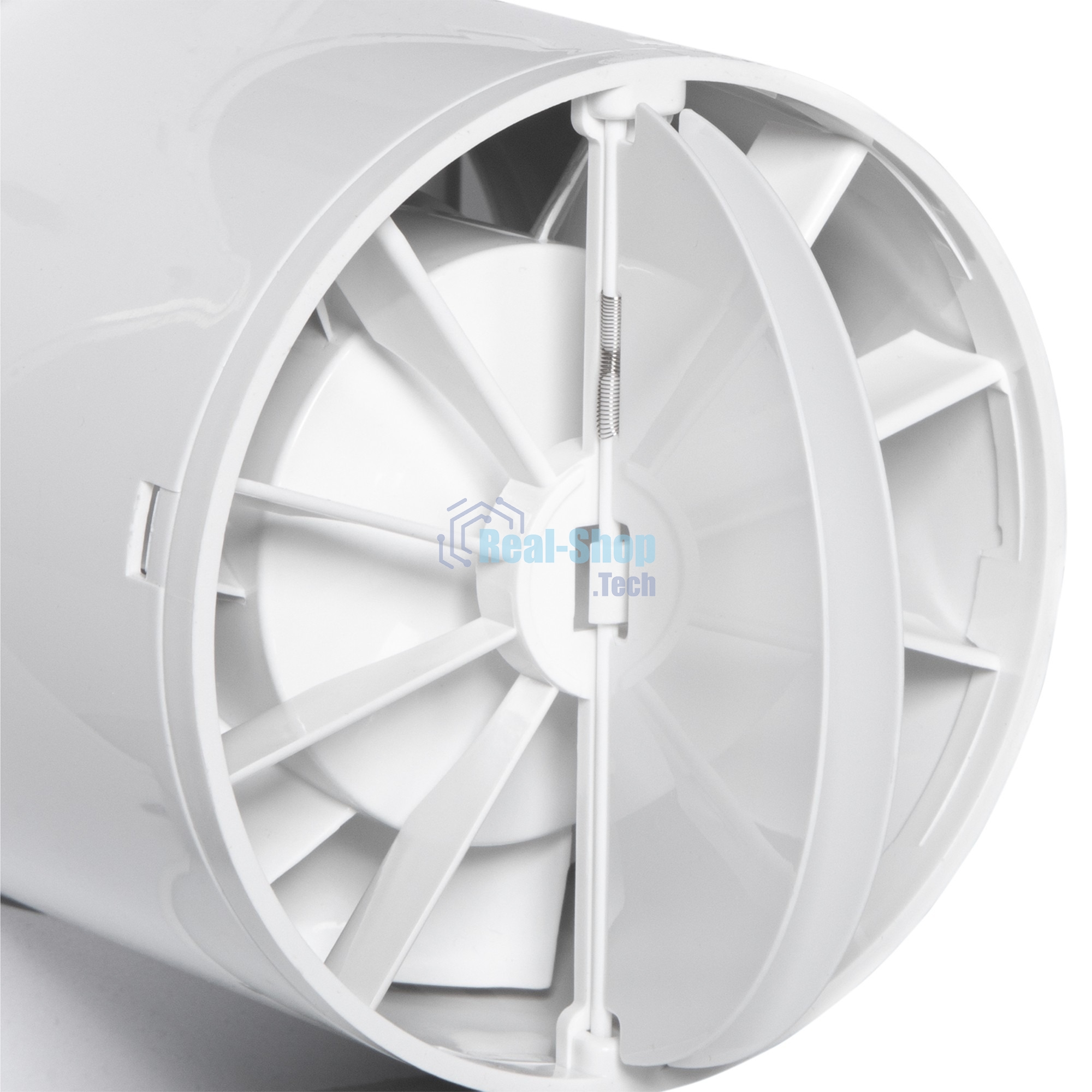 Вытяжной вентилятор Royal Thermo RAFT 100 белый НС-1608392