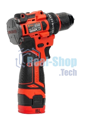 Дрель-шуруповерт Edon UAD-16BL, 16 В, 1,5 Ач, 30 Нм, бесщеточный