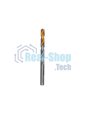 Сверло спиральное по металлу Denzel 8,5 x 117мм, Р6М5, Golden Tip