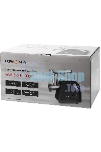 Мясорубка электрическая Krona Wolf черный 1000W