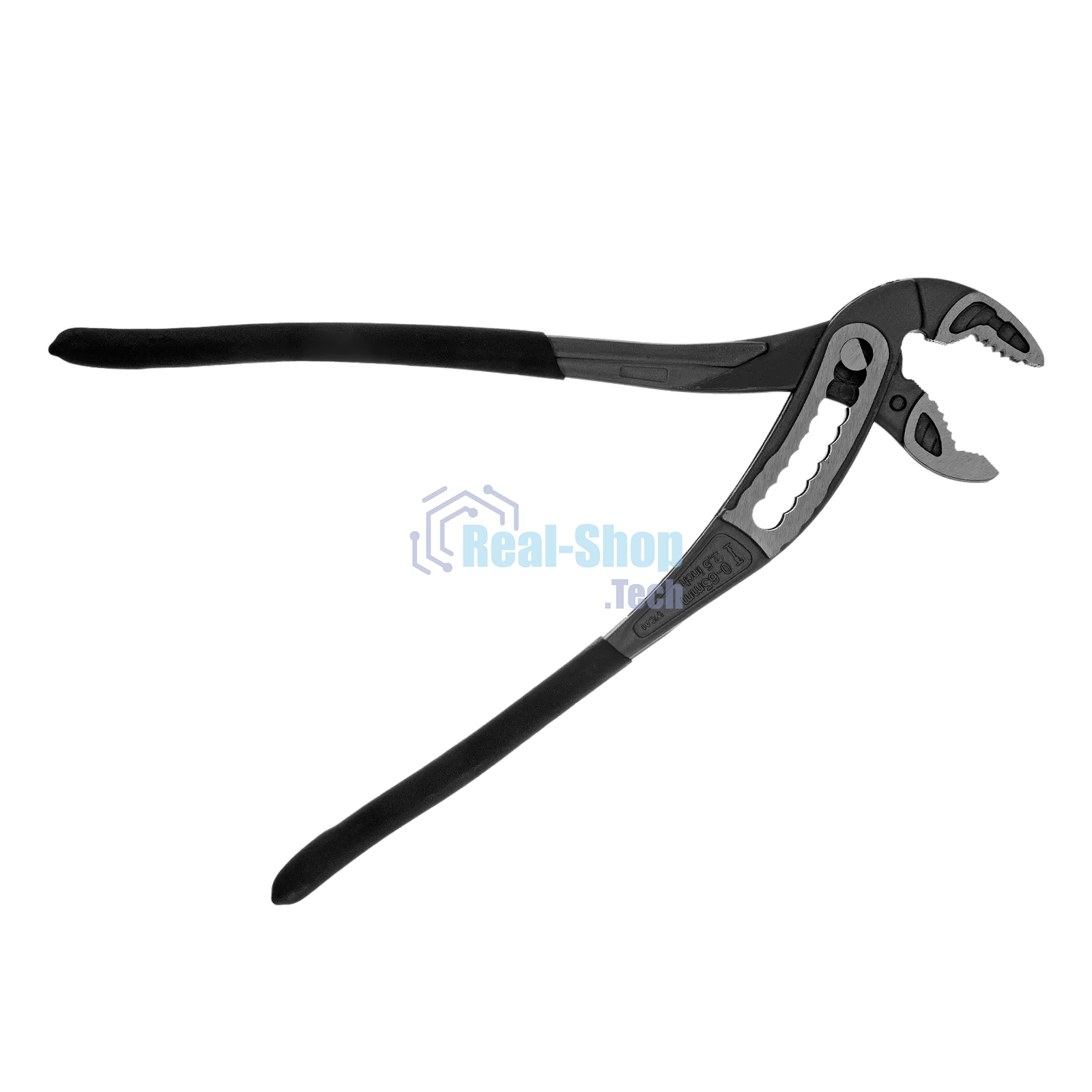 Клещи переставные Denzel обливные рукоятки, 300 мм