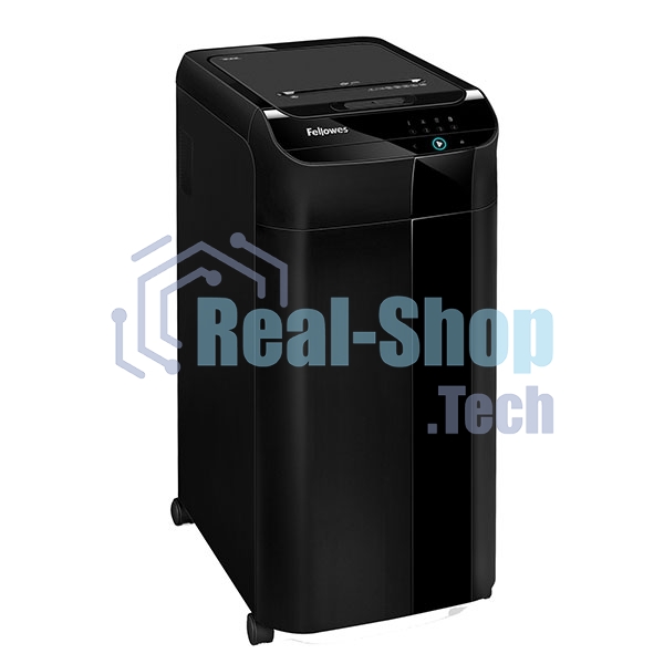 Шредер Fellowes AutoMax 350C (секр.P-4)/фрагменты/350лист./68лтр./скрепки/скобы/пл.карты/CD