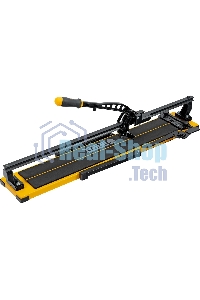 Плиткорез рельсовый Denzel 800х16мм, каретка на подш., стальная станина, усил. рукоятка-пенал