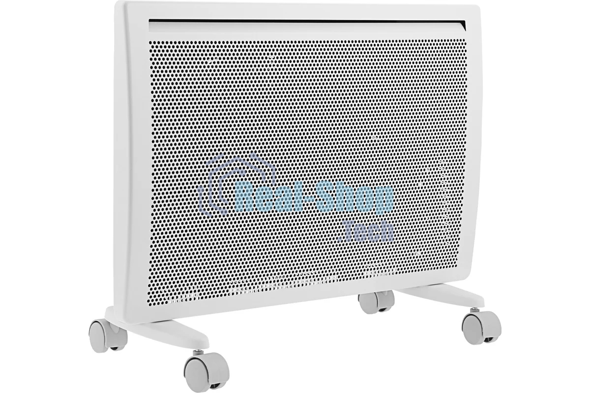 Конвектор гибридный Denzel HybridX-1500 белый, 1500 Вт, 25 м2, термостат, дисплей