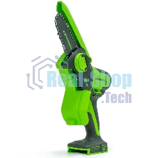 Цепная мини пила GreenWorks G24MCS10K2 аккумуляторная, 24v, 10 см, c АКБ 2АЧ и ЗУ (2008207UA)