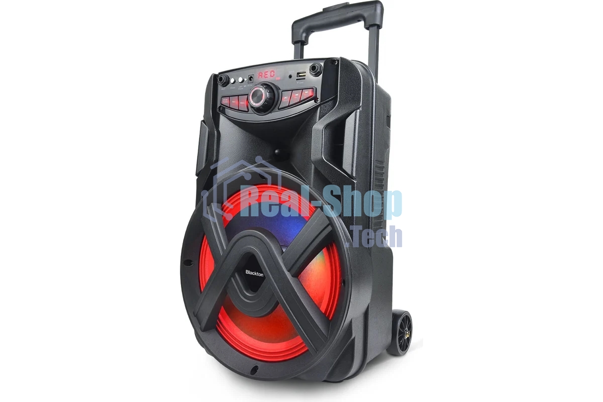 Портативная акустика Blackton Bt PBS2111 черный 20 Вт