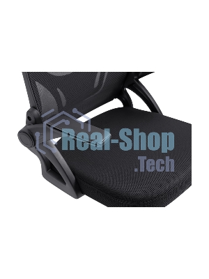 Кресло Defender Office черный, сетка, 120 кг, регулируемые подлокотники