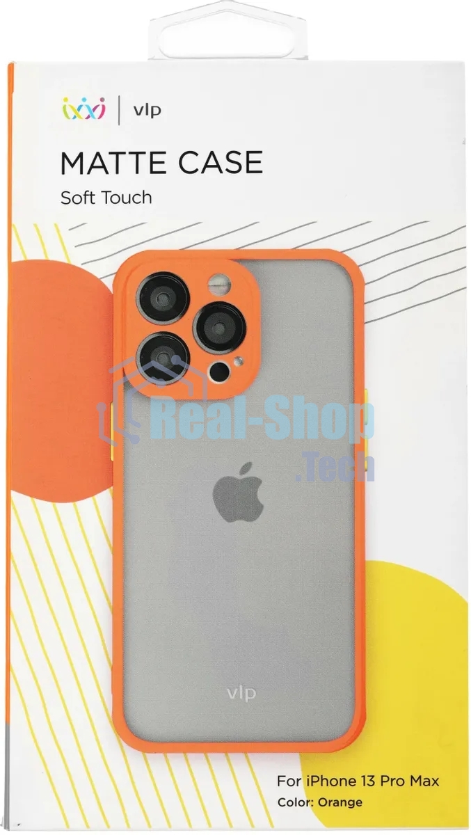 Чехол (клип-кейс) VLP для Apple iPhone 13 Pro Max VLP-PC21-67OR оранжевый