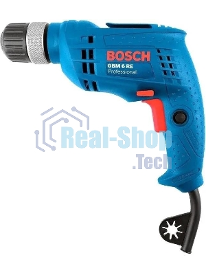 Дрель Bosch GBM 6 RE 0601472600, 350 Вт, сетевая, безударная