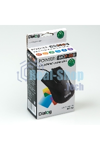 Мышь проводная Dialog Pointer MOP-08U черный, 800 dpi, USB, кнопки - 3