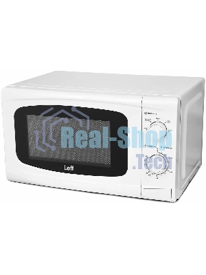Микроволновая печь LEFF 20MM721W белый, 20 л, 700 Вт, переключатели - поворотный механизм