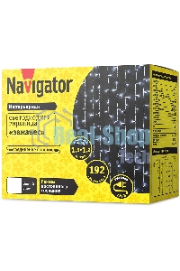 Гирлянда Navigator NGF-C01-192CW-10-1.5x1.2m-230-TR-IP20
