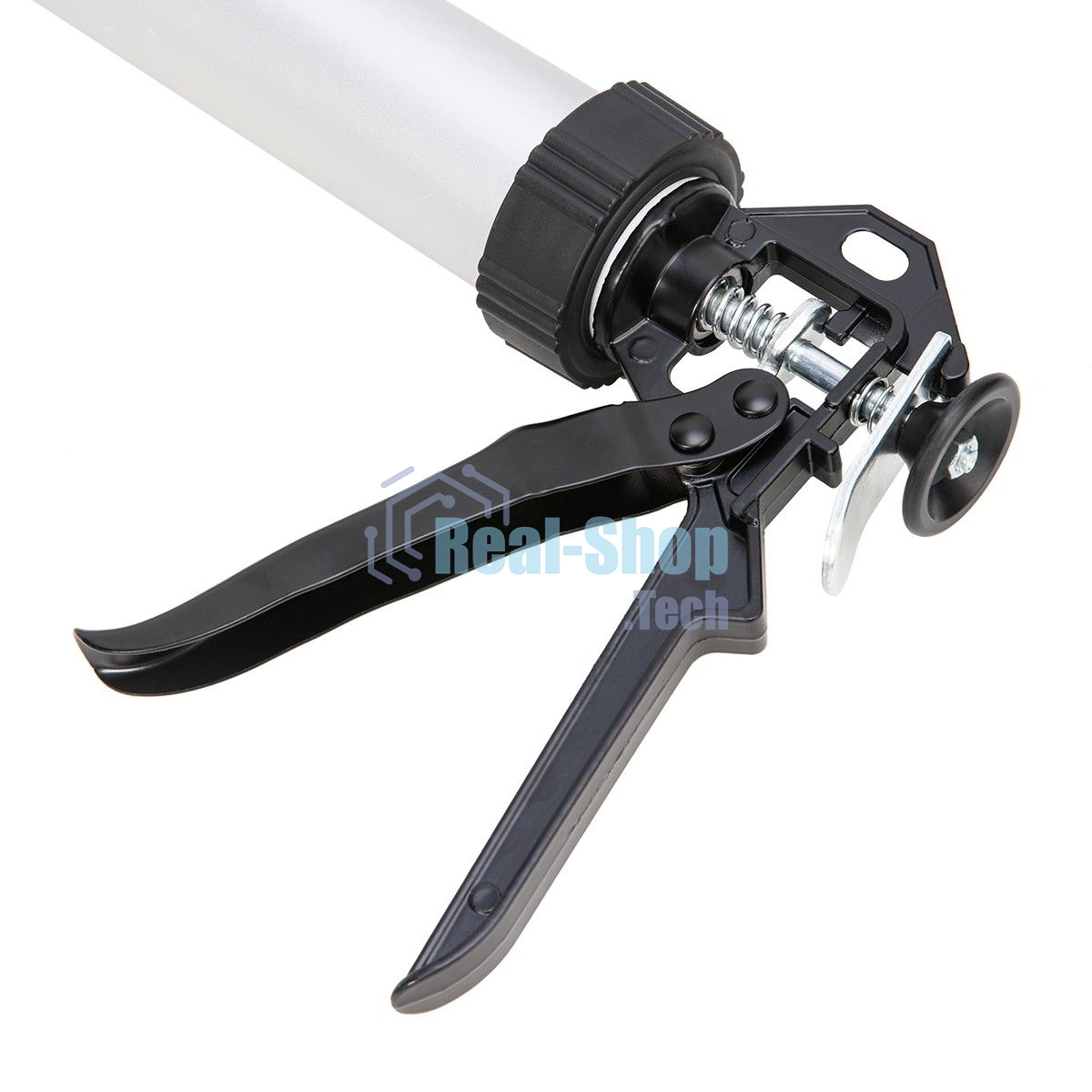 Пистолет для герметика Deli DL2380 Размер: 15 дюймов/380 мм. Сталь А3 + алюминий. Угол поворота 360.