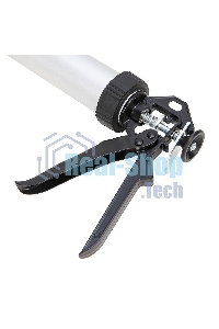 Пистолет для герметика Deli DL2380 Размер: 15 дюймов/380 мм. Сталь А3 + алюминий. Угол поворота 360.