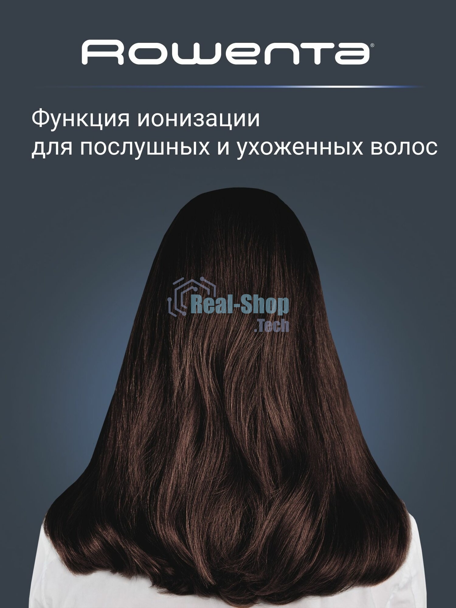 Расческа-выпрямитель Rowenta CF5820F0 черный/зеленый, 200 °C, 3 режима